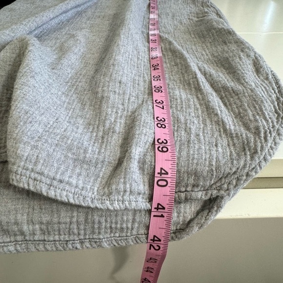 TOAST Dress Midi Gauzy 100% Cotton Gray Size XS - Picture 11 of 11